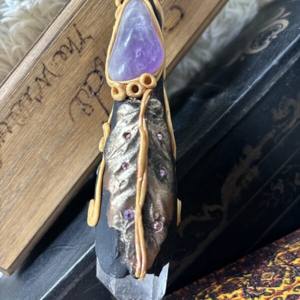 Magic Wand with Amethyst