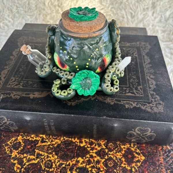 Octopus Stash Jar